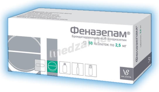 Phenazepam  comprimé Valenta Pharm (Fédération de Russie)