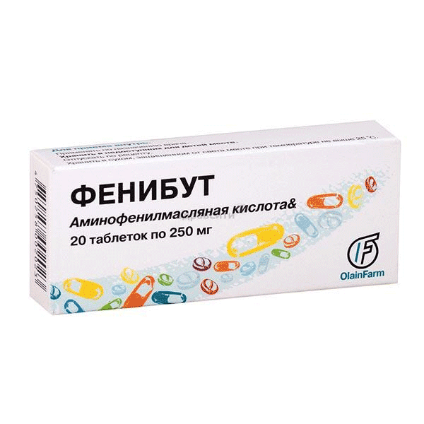 Phenybut  comprimé OLAINFARM (Lettonie)