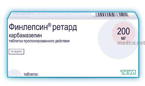 Finlepsin ретард comprimé TEVA Pharmaceutical Industries (Israël)