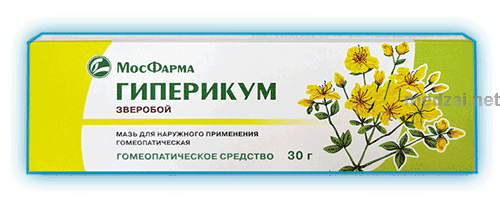 Hypericum  pommade MosFarma (Fédération de Russie)