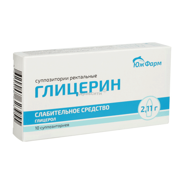 Glycerin  suppositoire ООО "ЮжФарм" (Fédération de Russie)