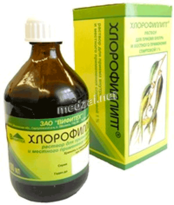 Chlorophyllipt  solution ЗАО "Вифитех" (Fédération de Russie)