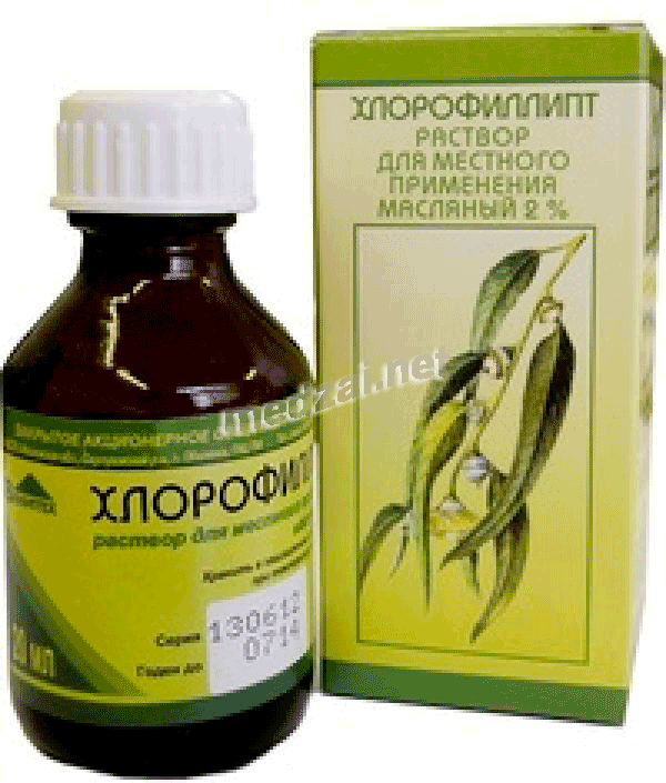 Chlorophyllipt  solution ЗАО "Вифитех" (Fédération de Russie)