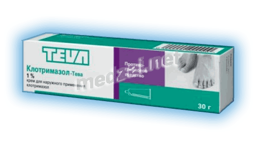 Clotrimazol -Тева crème TEVA Pharmaceutical Industries (Israël)