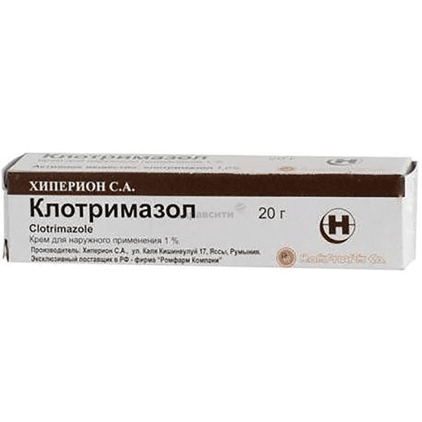 Clotrimazole  crème Hyperion S.A. (Roumanie)