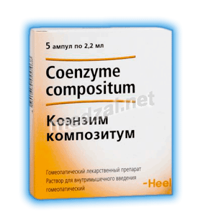 Coenzyme compositum  solution BIOLOGISCHE HEILMITTEL HEEL (ALLEMAGNE)