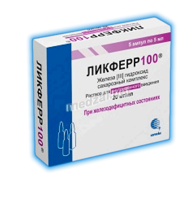 Likferr 100  solution Sotex (Fédération de Russie)