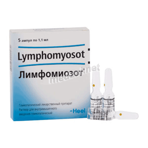 Lymphomyosot  solution BIOLOGISCHE HEILMITTEL HEEL (ALLEMAGNE)