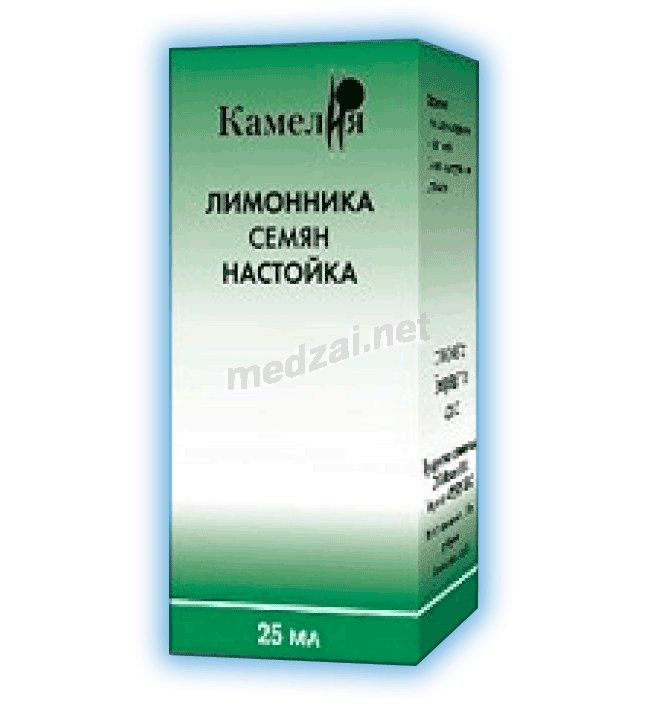 Лимонника семян настойка  настойка ООО "Камелия НПП" (Россия)