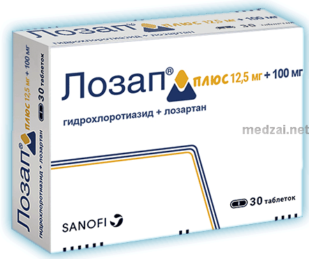 Lozap<sup>®</sup> plus  comprimé Sanofi (Fédération de Russie)