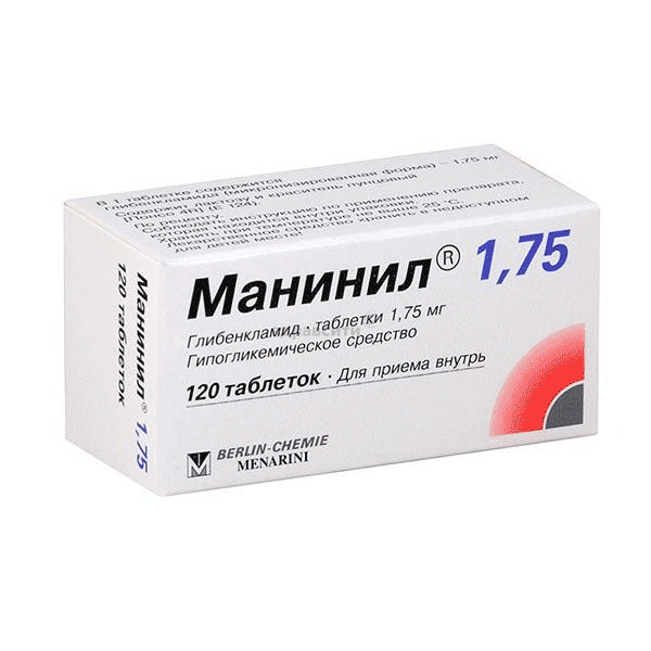 Maninil<sup>®</sup> 1.75 comprimé BERLIN-CHEMIE AG (ALLEMAGNE)