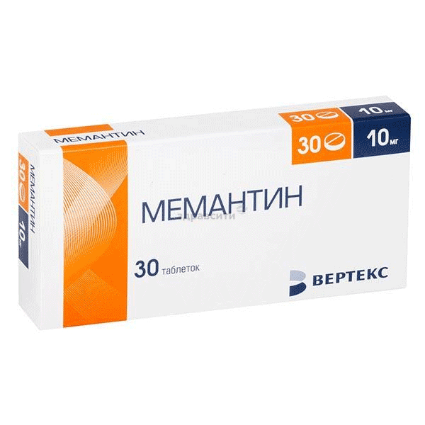 Мемантин  таблетки АО "ВЕРТЕКС" (Россия)