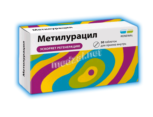 Methyluracil  comprimé АО ПФК "Обновление" (Fédération de Russie)