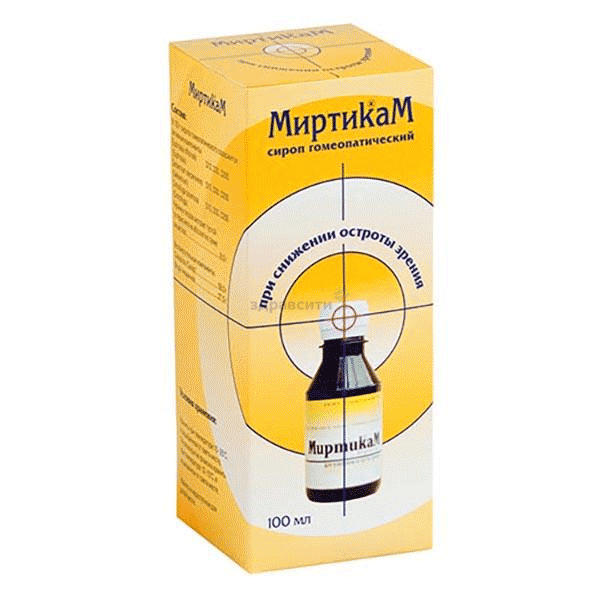 Mirticam  sirop ООО "Камелия НПП" (Fédération de Russie)