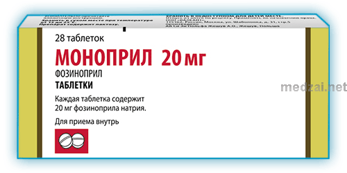 Monopril<sup>®</sup>  comprimé VALEANT PHARMACEUTICALS (Fédération de Russie)