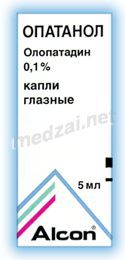 Опатанол  капли глазные Новартис Фарма АГ (Швейцария)