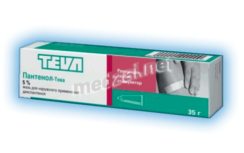 Panthenol -Тева pommade TEVA Pharmaceutical Industries (Israël)