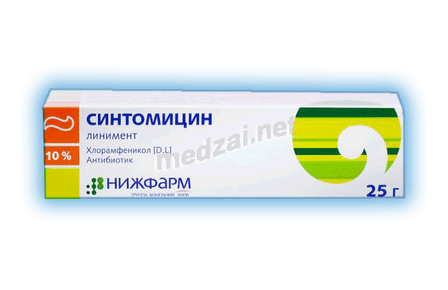 Synthomycin  liniment АО "Нижфарм" (Fédération de Russie)