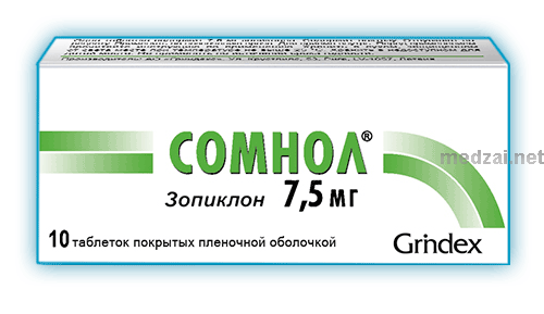 Somnol  comprimé GRINDEX (Lettonie)