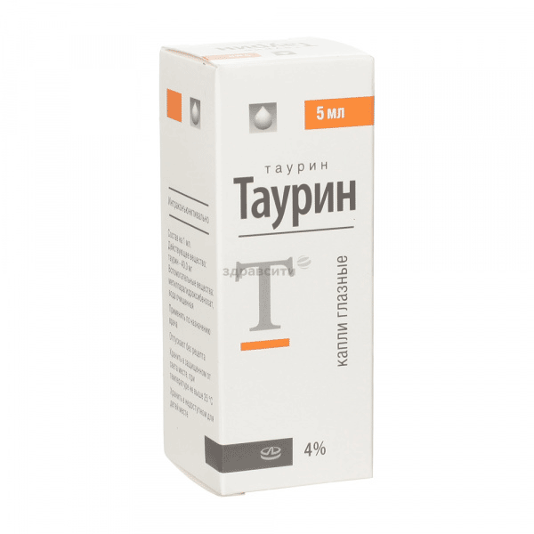 Taurine  collyre ЗАО "ЛЕККО" (Fédération de Russie)