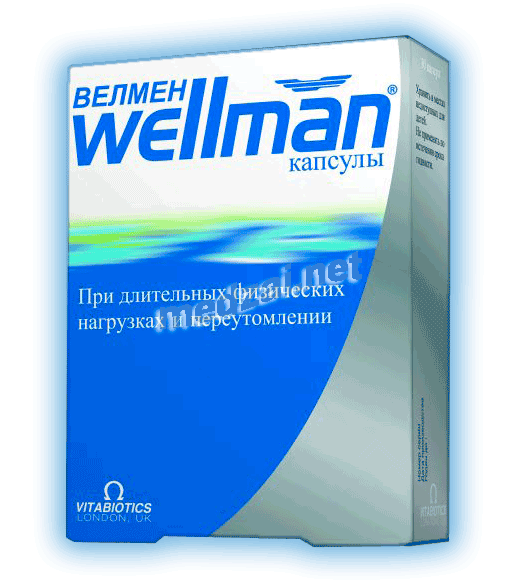 Wellman  capsule VITABIOTICS (ROYAUME-UNI)