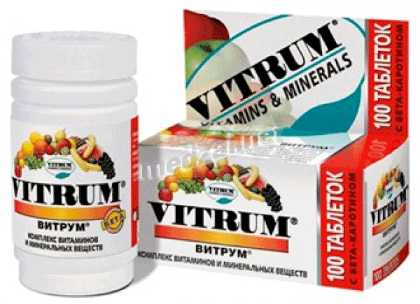 Vitrum<sup>®</sup>  comprimé Unipharm, Inc. (États-Unis)