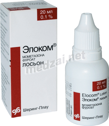 Elocom<sup>®</sup> Лосьон solution MERCK SHARP & DOHME (Fédération de Russie)